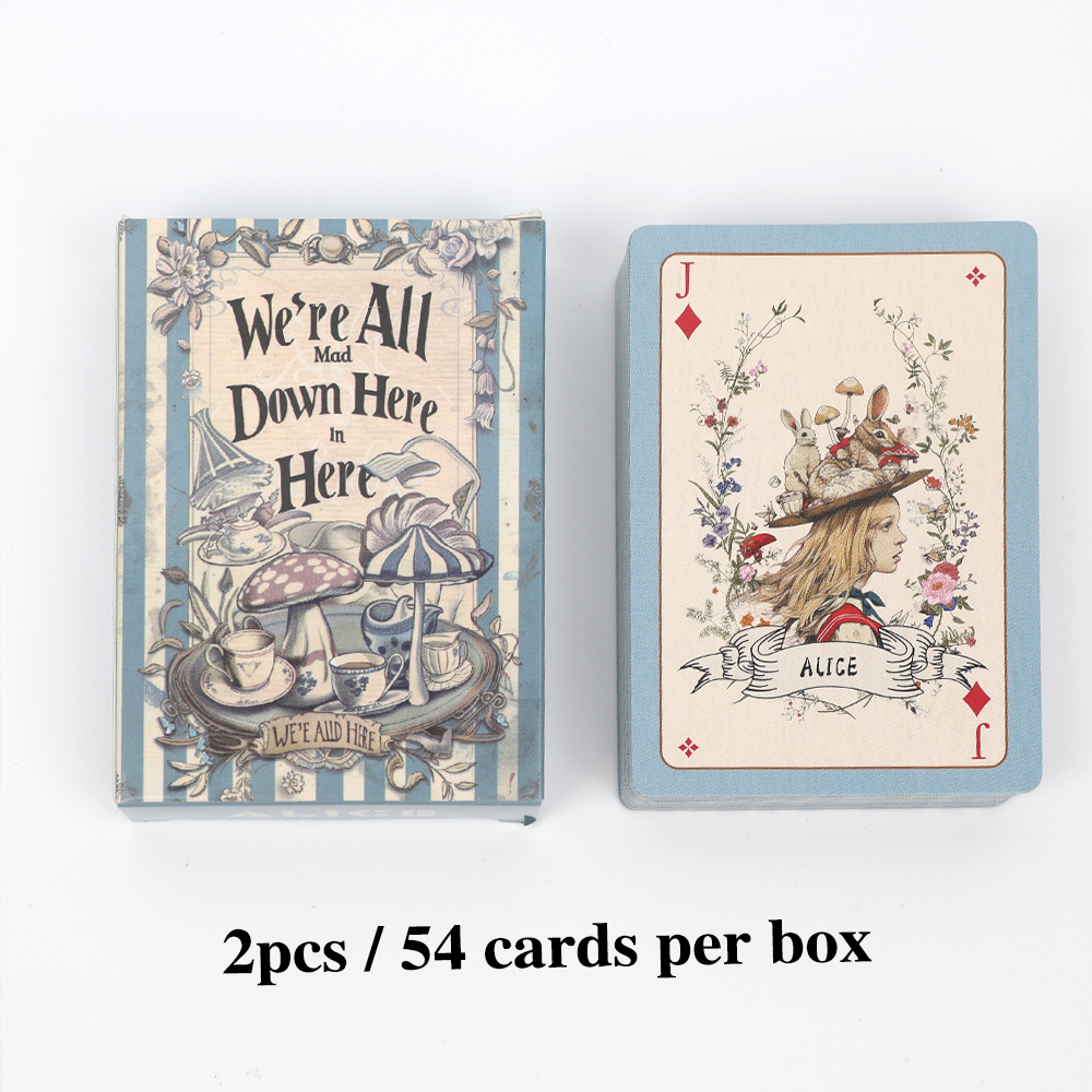 1/2pcs, vintage Alice card dec – Board Game Vintage recenzja i cena