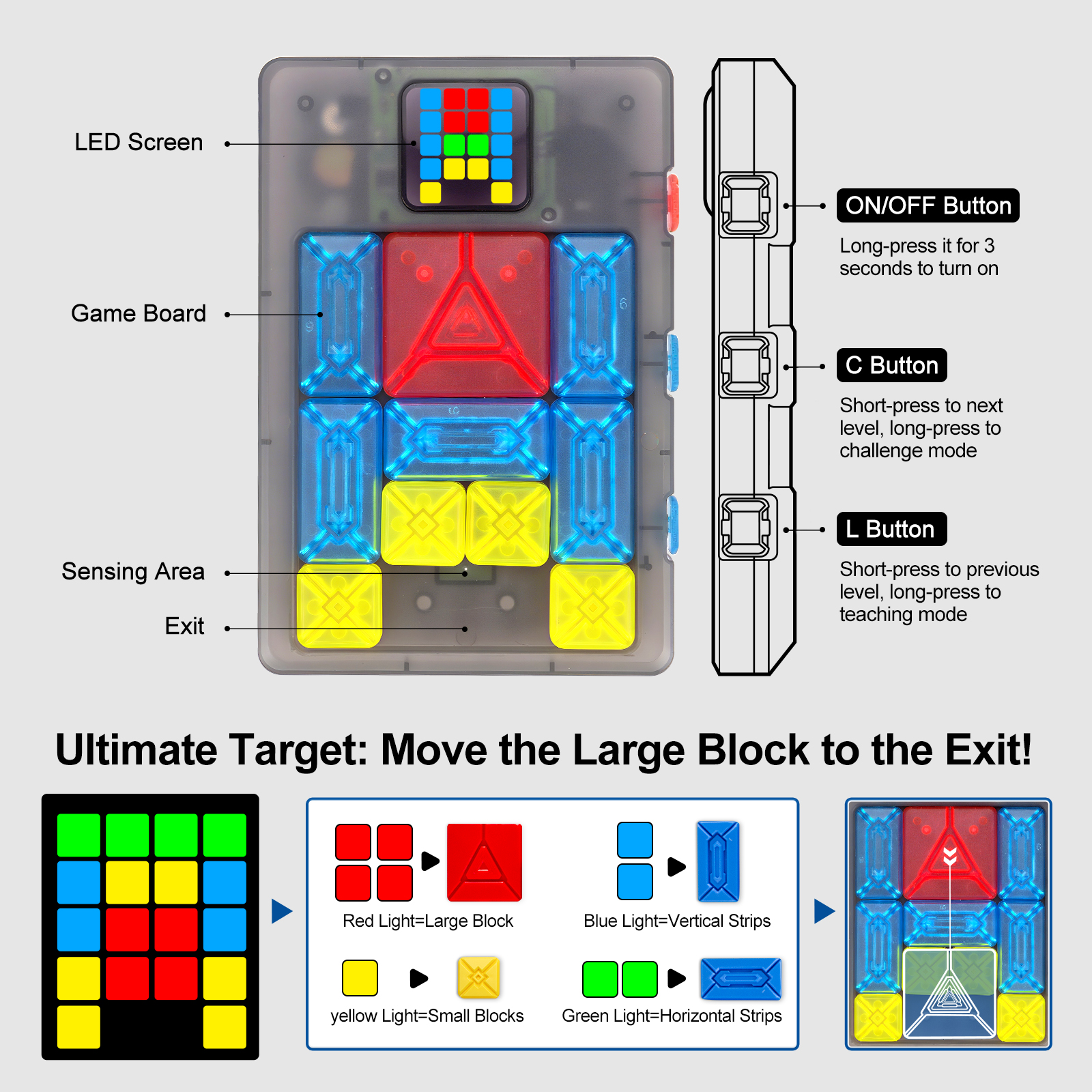 AI Huarong Road Magnetic Sucti – Board Game Idea recenzja i cena