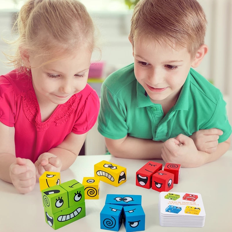 1Pcs Expressions Matching Puzz – Board Game Idea recenzja i cena