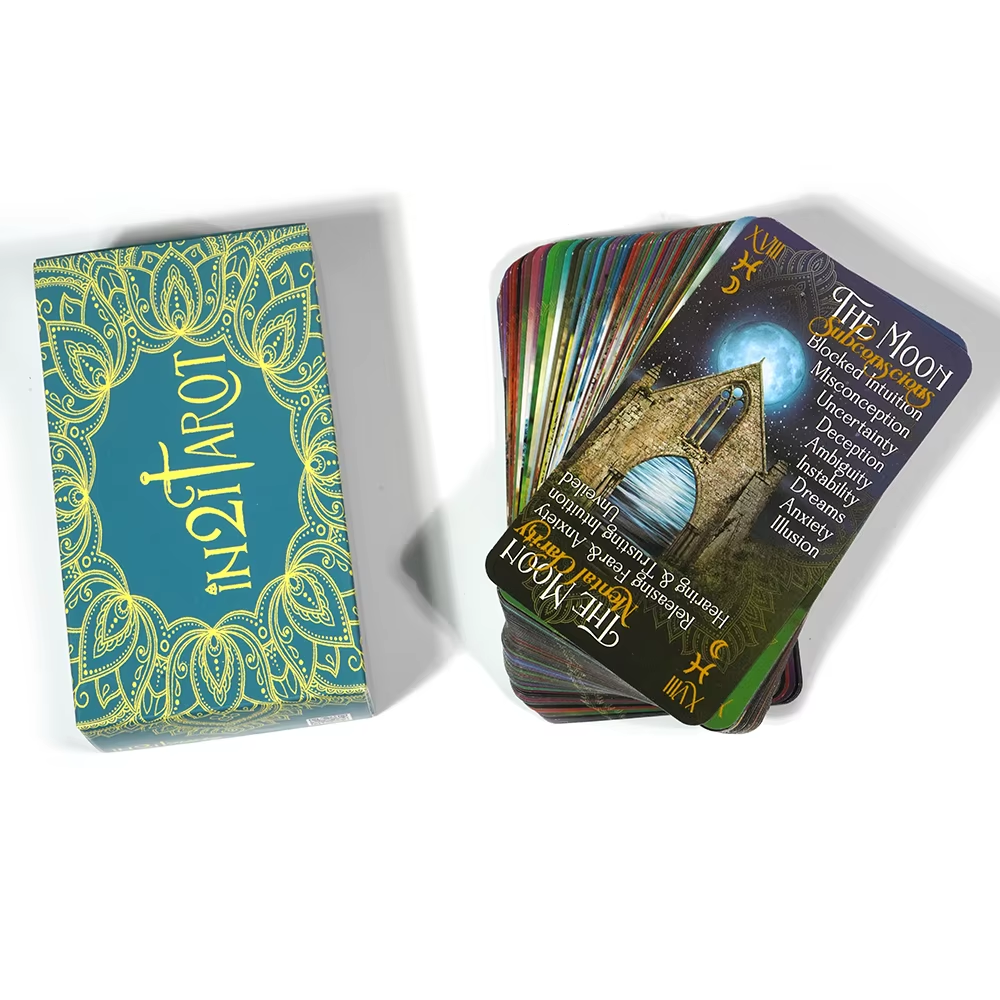 iN2IT Tarot Deck with Keywords – Board Game Ranking recenzja i cena