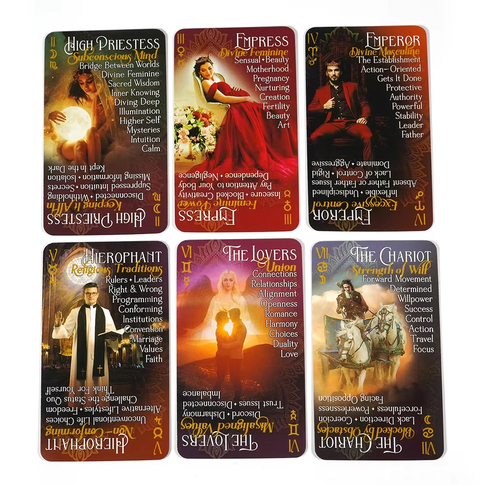 iN2IT Tarot Deck with Keywords – Board Game Ranking recenzja i cena