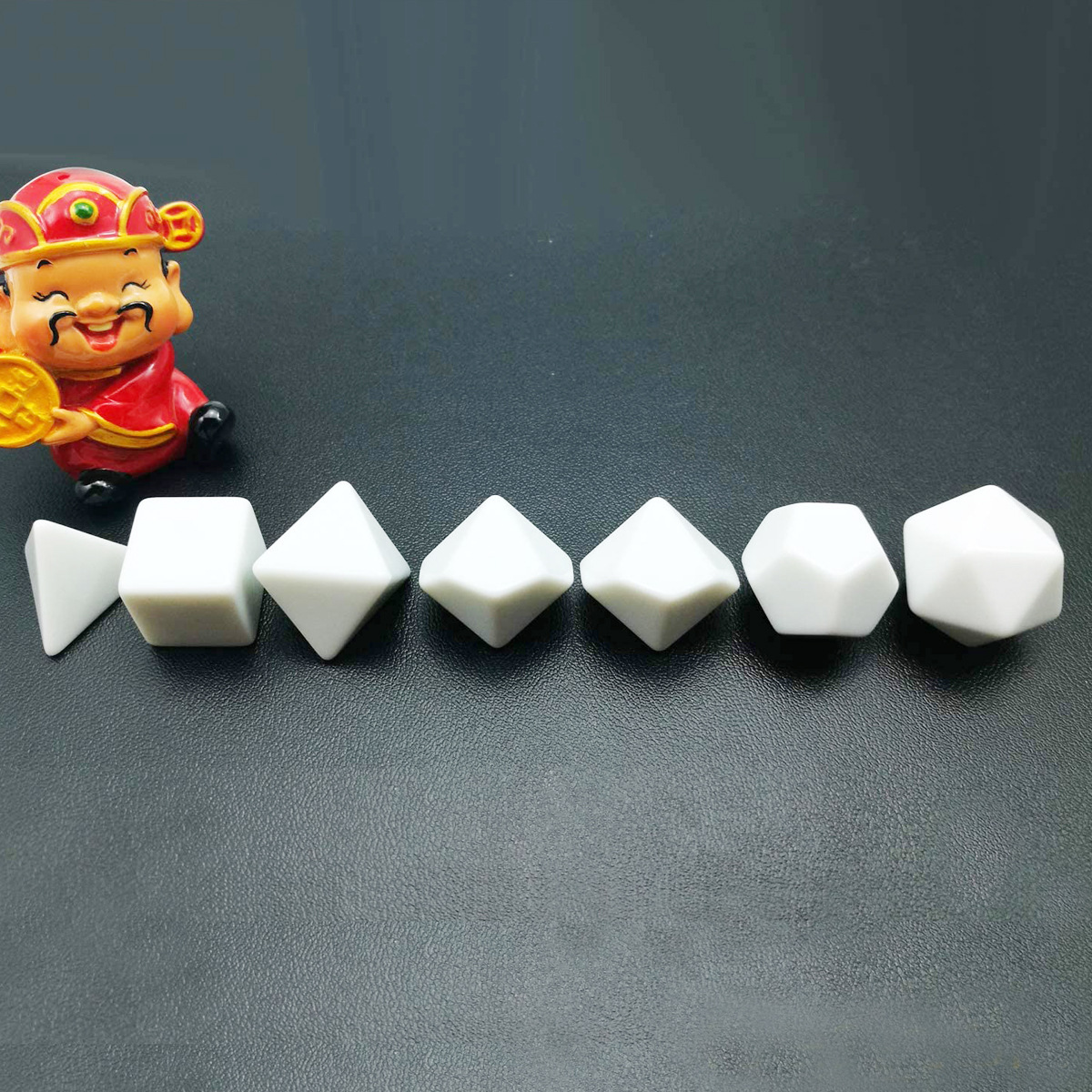 7 pcs/set Blank Rounded Dice D – Board Game Loop recenzja i cena