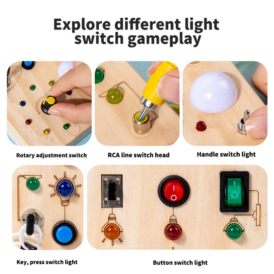Montessori Busy Board Sensory  – Board Game Idea recenzja i cena
