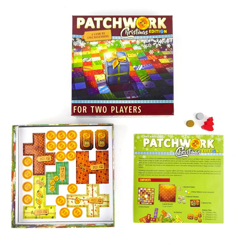 New Patchwork Christmas Board  – Board Game Sequence recenzja i cena