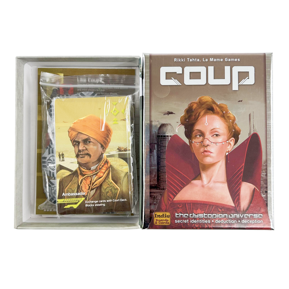1 Box Coup | Card Game Coup Re – Board Game Coup recenzja i cena