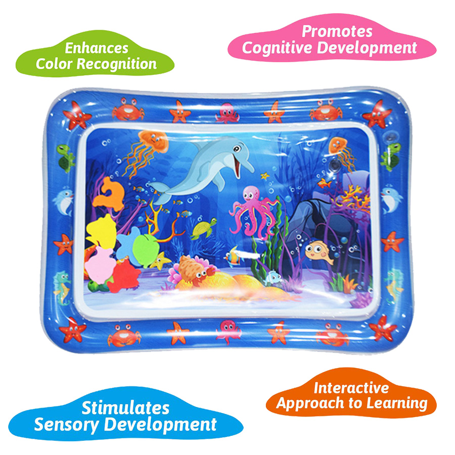Baby Water Play Mat Inflatable – Play Mat Neoprene recenzja i cena