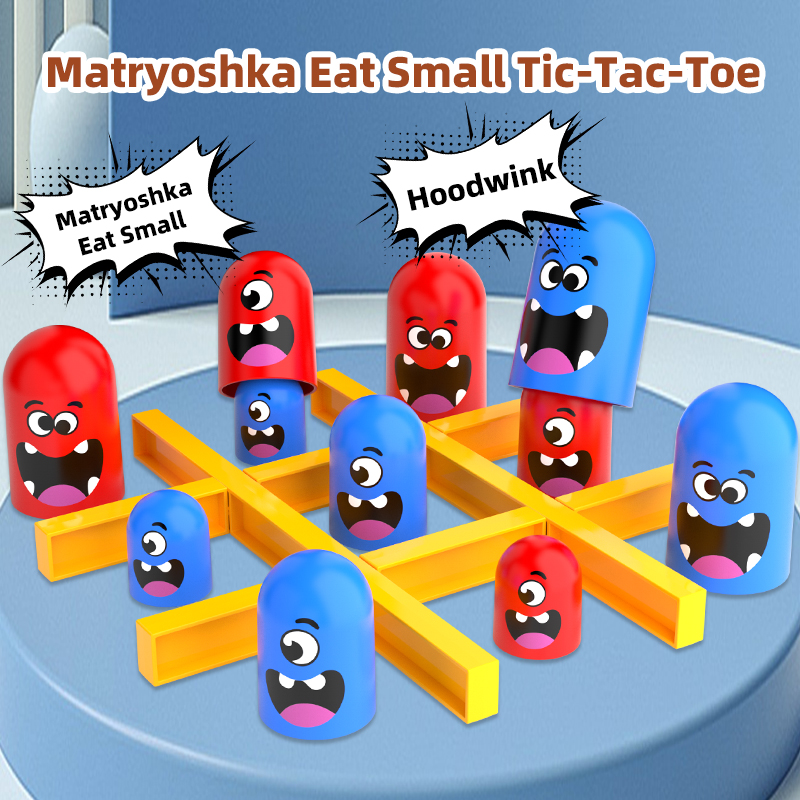 Tic-Tac-Toe Eat-and-Be-Sized S – Board Game Idea recenzja i cena