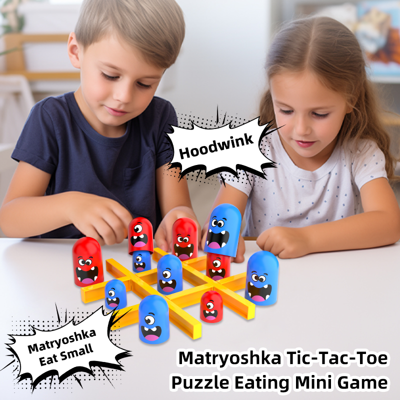 Tic-Tac-Toe Eat-and-Be-Sized S – Board Game Idea recenzja i cena