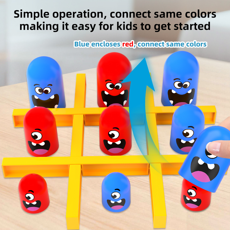 Tic-Tac-Toe Eat-and-Be-Sized S – Board Game Idea recenzja i cena