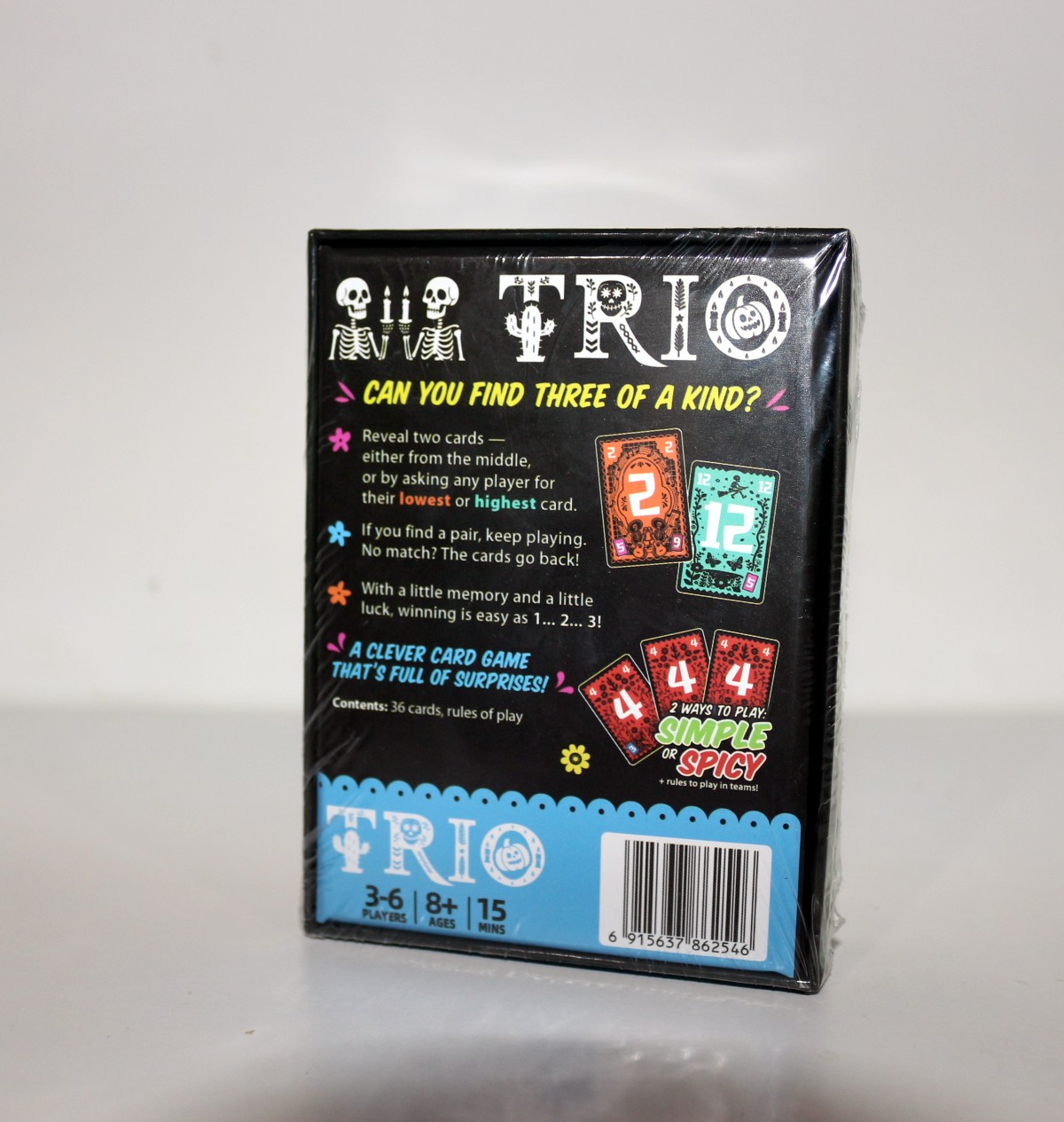 Trio, Family Game, Card Game,  – Board Game Coup recenzja i cena