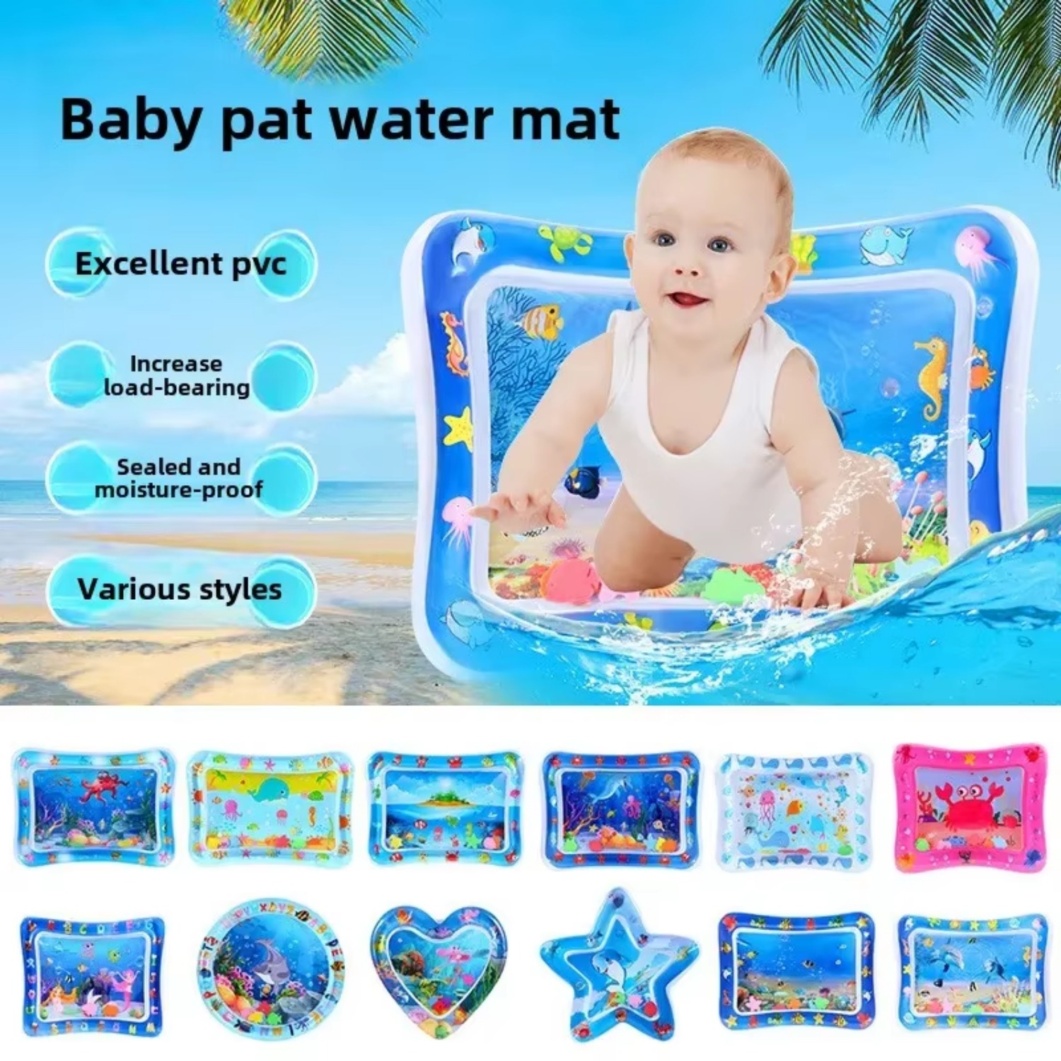 Large Baby Play Mat Summer Inf – Play Mat Neoprene recenzja i cena