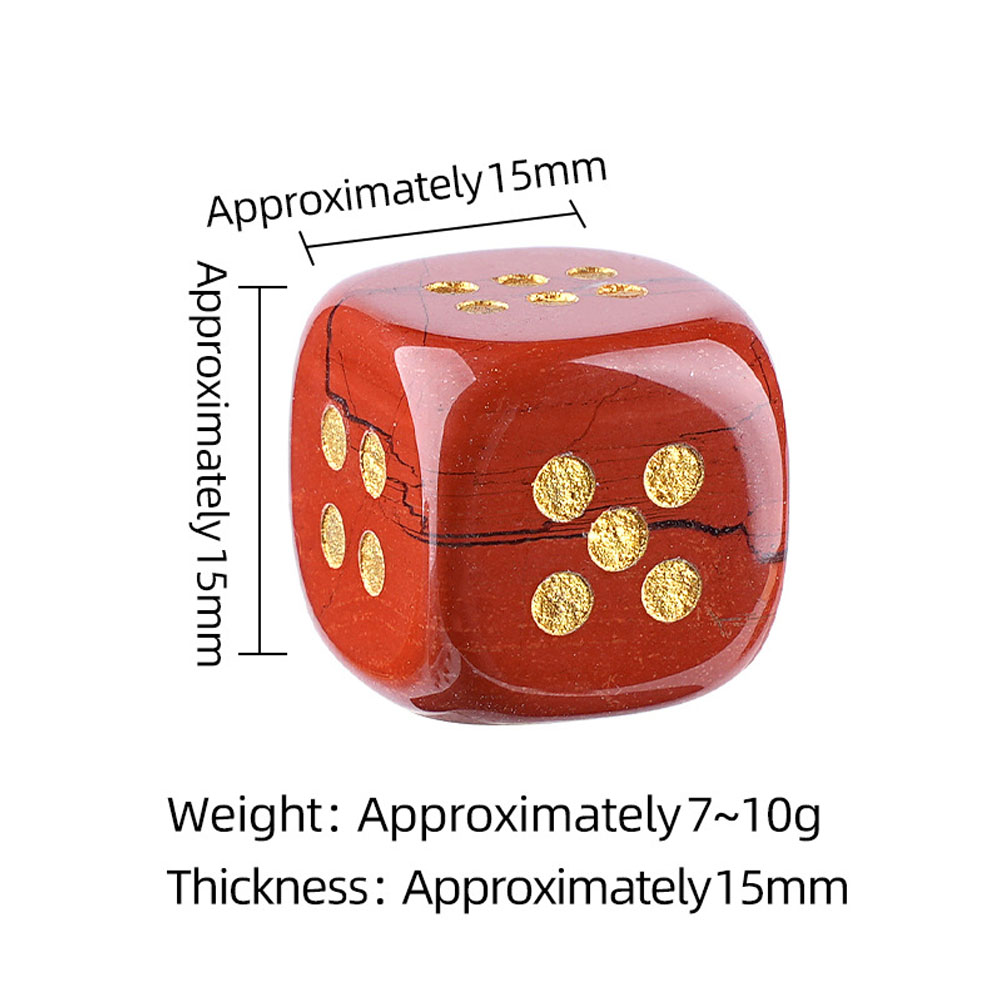 1pc Natural Stone Crystal Dice – Board Game Loop recenzja i cena